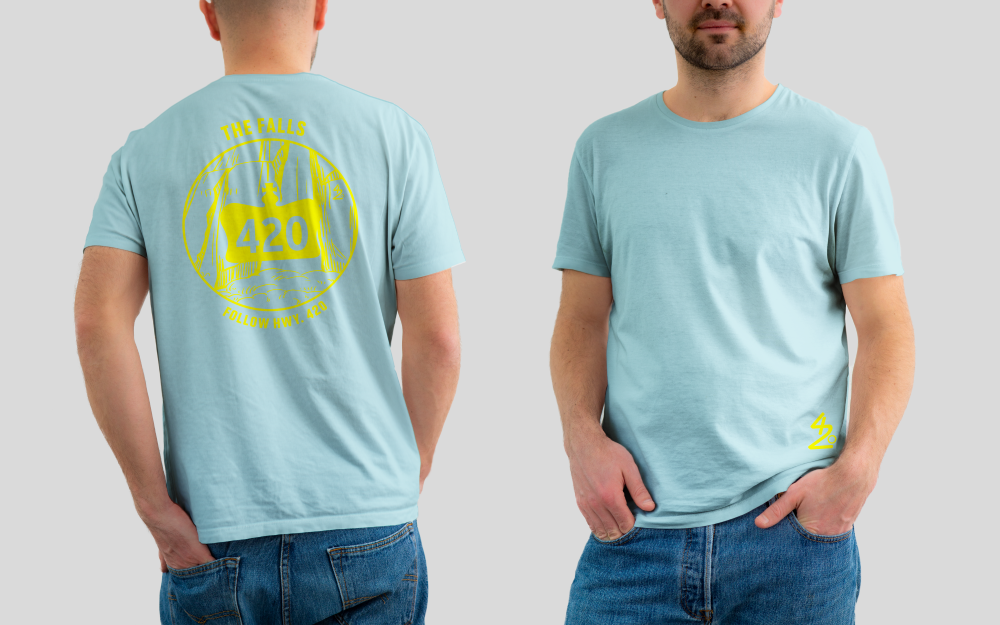 Yellow (blue back)