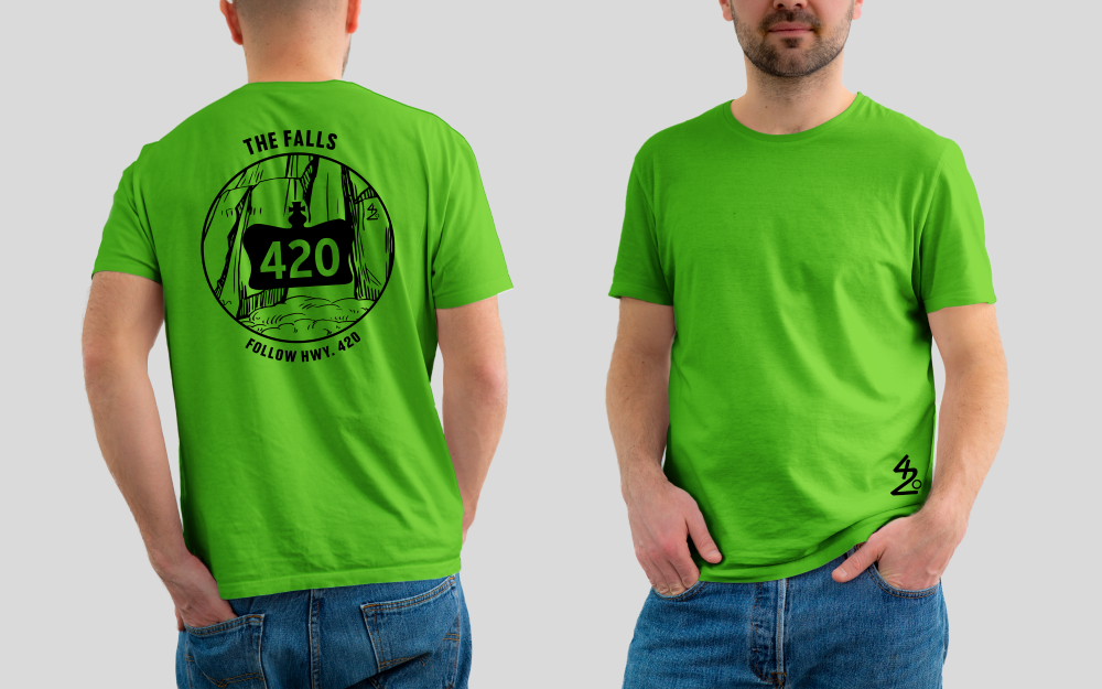 Black (green back)