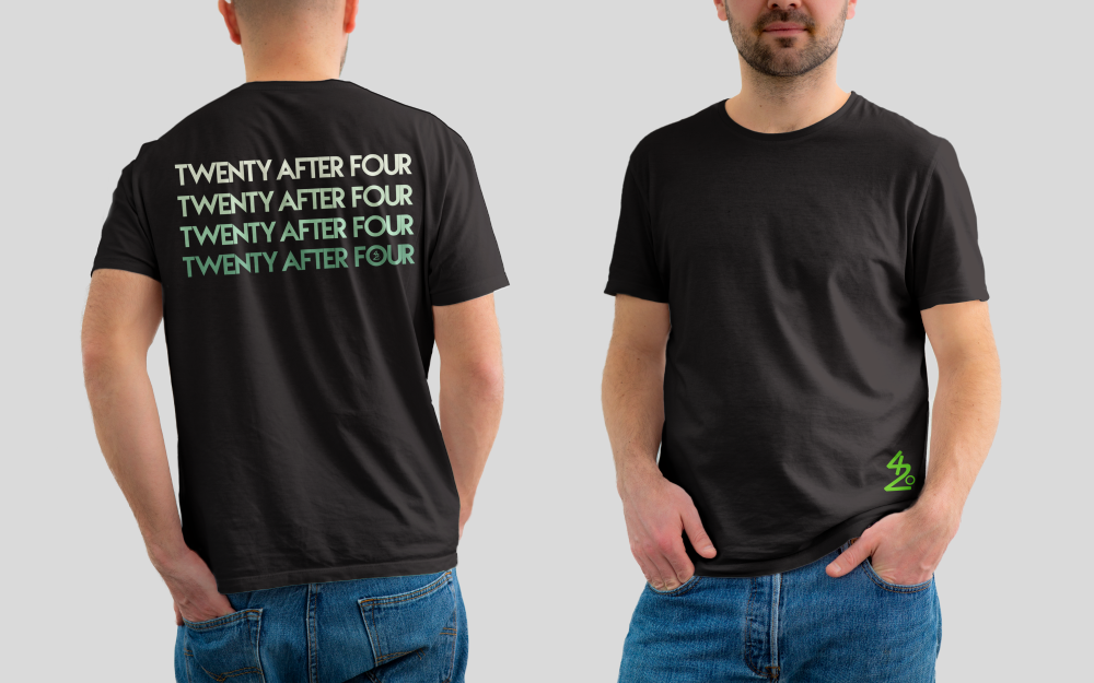 Green (black back)
