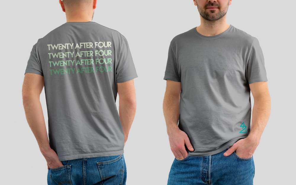 Teal (grey back)