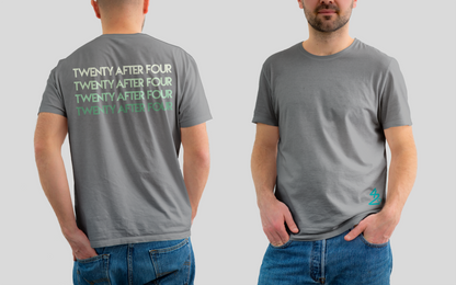 Teal (grey back)