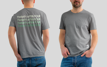 White (grey back)