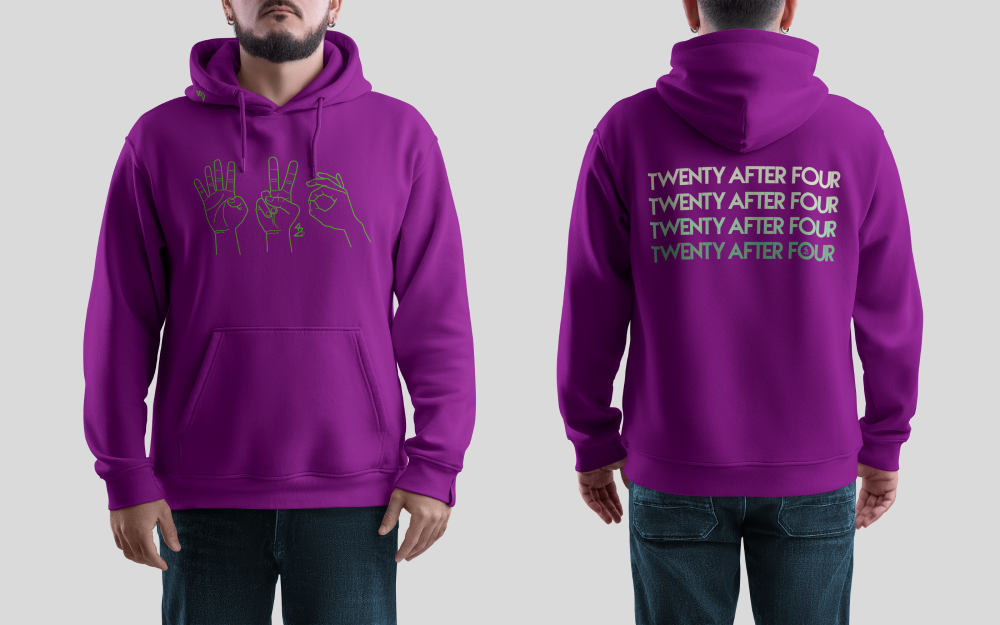 Green (purple hoodie)