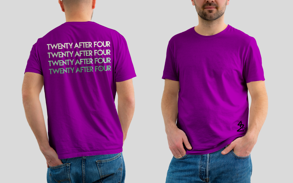 Black (purple back)