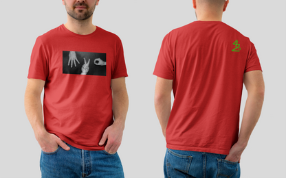 Green (red front)