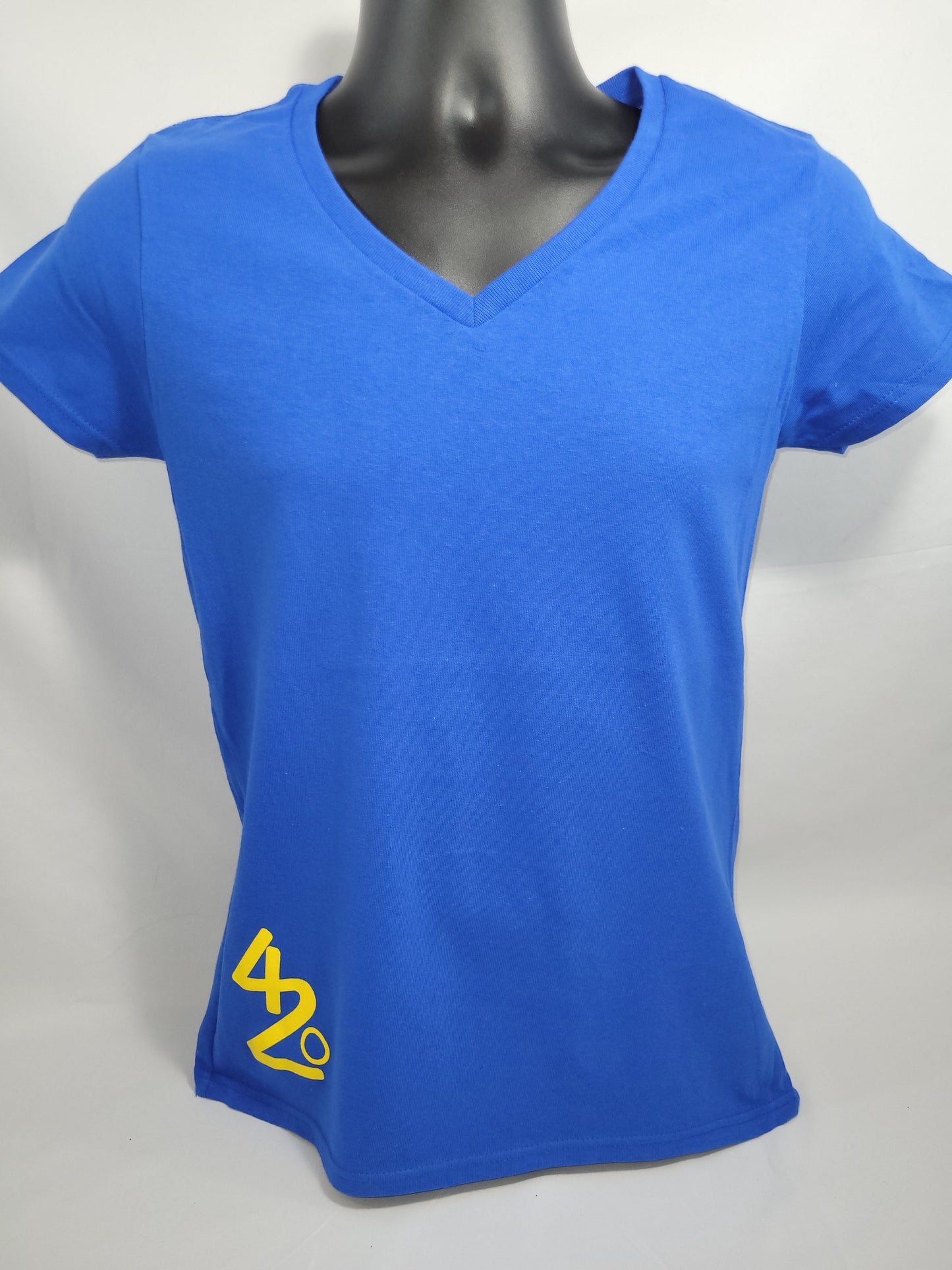 Ladies Cotton Tees (Blue)